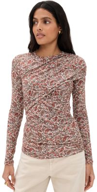 Isabel Marant Étoile Dressi Top Rust 38