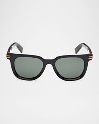 Men's Square Acetate Sunglasses