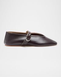 Stella Leather Ballerina Flats
