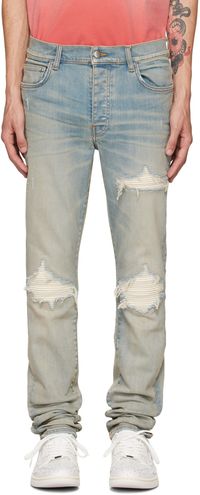 AMIRI Blue MX1 Ultrasuede Jeans