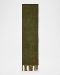 Double-Face Fringe Scarf