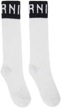 Marni Gray Mid-Calf Socks