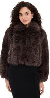 Line & Dot Jax Jacket Dark Brown L