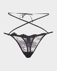 Jolie Strappy Lace Thong