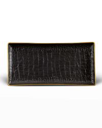 Crocodile Medium Rectangle Tray