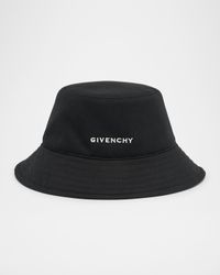 Men's Embroidered Logo Bucket Hat