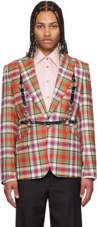 Vivienne Westwood Black Stud Belt Harness Suspenders