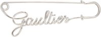 Jean Paul Gaultier Silver 'The Gaultier' Brooch