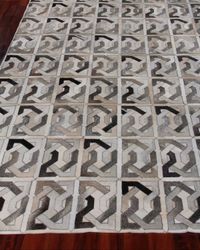 Lordes Hairhide Rug, 8' x 11'