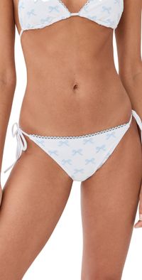 Solid & Striped Solid & Striped x The Summer I Turned Pretty The Iris Bottom Embroidered Bows L