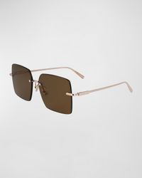 Prisma Metal Square Sunglasses