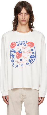 OUR LEGACY White Tour Long Sleeve T-shirt