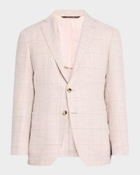 Men's Windowpane Sport Coat