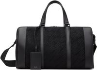 Ferragamo Black Monogram Duffle Bag