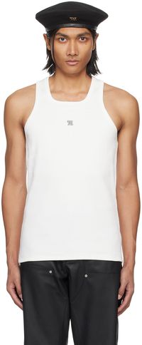 MISBHV White 'The M' Tank Top
