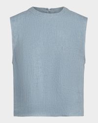 Cropped Hemp Muscle Tank