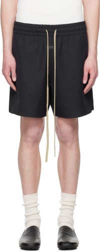Fear of God Navy Wool Classic Shorts