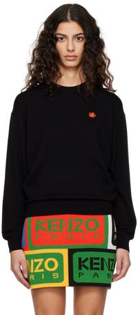 Kenzo Black Kenzo Paris Boke Flower Sweater