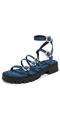 Marc Jacobs The Kiki Gladiator Sandals Vintage Indigo 37