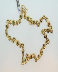 22KY RU/EM CHAIN NECKLACE