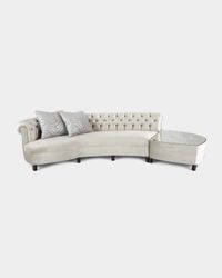 Aria Mirrored Sectional