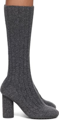 Bottega Veneta Gray Atomic Boots