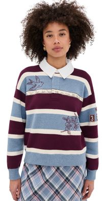 Sea Hester Solid Rugby Sweater Multi XS