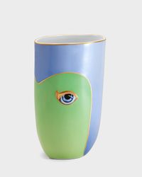 Lito Vase, Green Blue