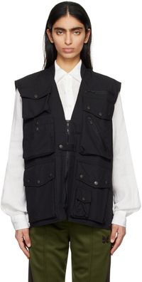 NEEDLES Veste militaire noire