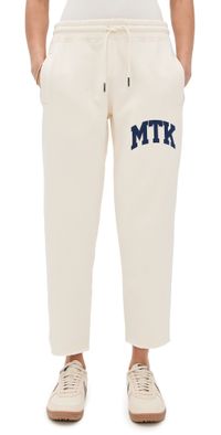 Denimist Cropped Classic Sweatpants White S