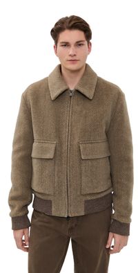 BOSS H-Charly-254 Coat Open Brown 42R