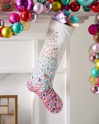 Rapture Beaded Stocking