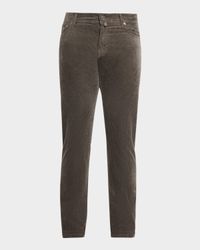 Men's Corduroy Straight Fit Five-Pocket Pants
