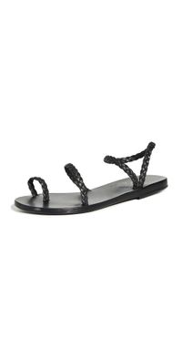 Ancient Greek Sandals Eleftheria Sandals Black 35