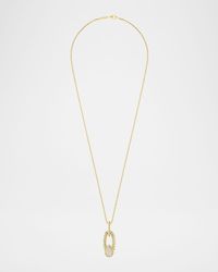 Serpent Boheme Vintage 18K Yellow Gold Diamond Pendant Necklace, 20"L