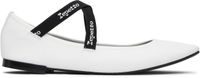 Repetto White Joana Mary Jane Ballerina Flats