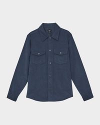 Men's Kai Cotton Corduroy Twin-Pocket Overshirt