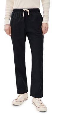 Rhythm Linen Jam Pants Black 32