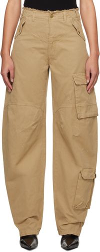 DARKPARK Beige Rosalind Cargo Pants