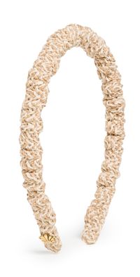Lele Sadoughi Jessie Raffia Headband Natural One Size