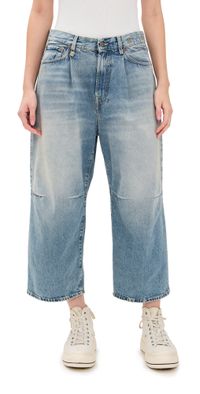 R13 Crop Wide Leg Jeans Veiled Blue 26