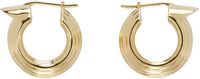 Ferragamo Gold Gancini Earrings