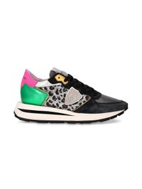 Philippe Model - Baskets tropez haute running - Taille 35 - Vert