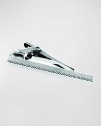 Men's Palladium-Plated Tie Clip