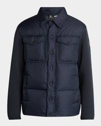 Men's Down Knit Combo Jacket