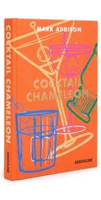 Assouline Cocktail Chameleon Book Orange One Size