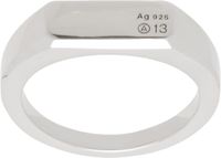 Numbering Silver #7401 Ring