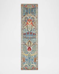 Kensington Hand-Knotted Runner, 3' x 10'