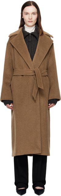 Max Mara Brown Fragore Coat