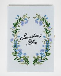 Something Blue Book Clutch Bag